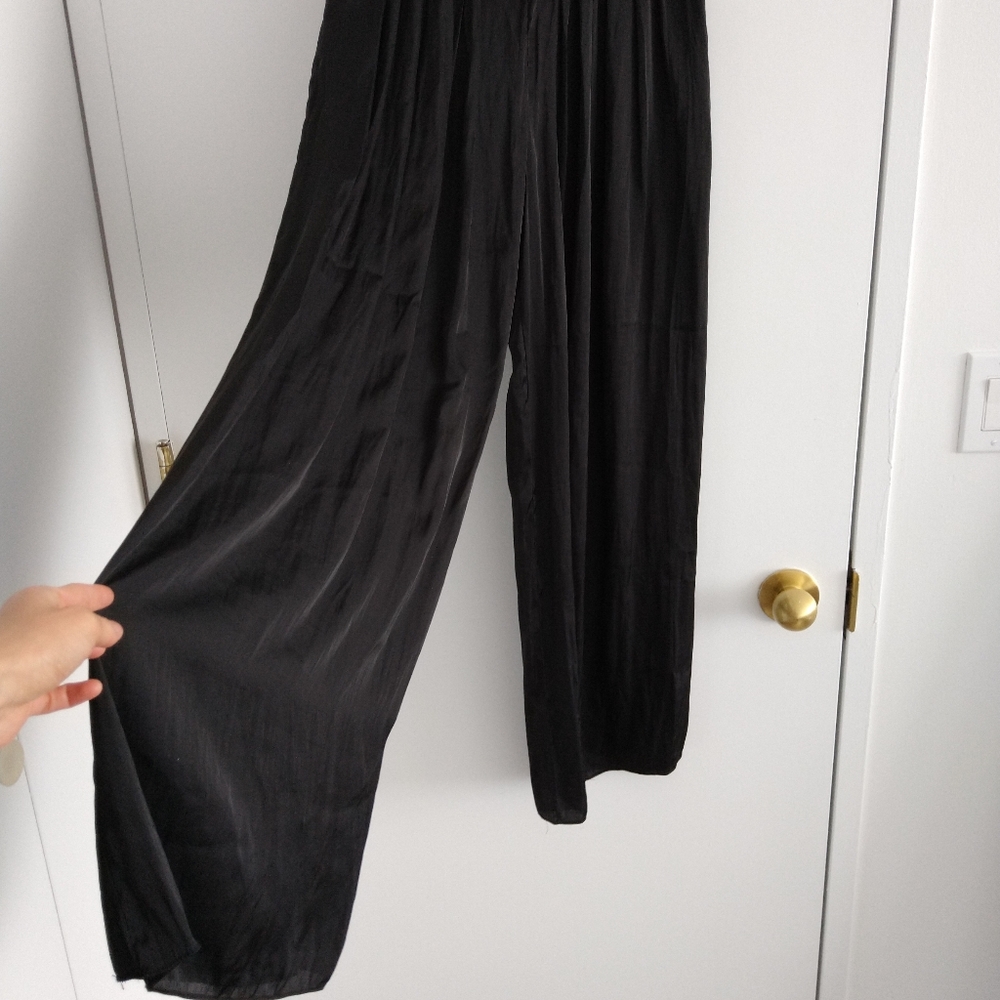 Zara wide flowy wide leg pants Small